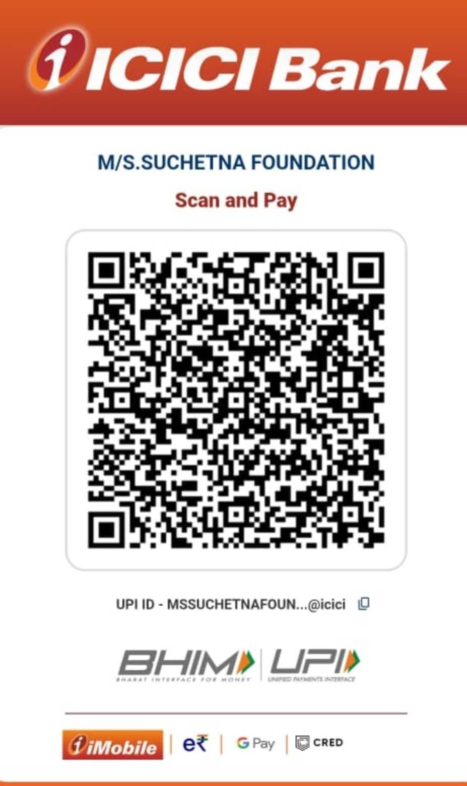 Scan to Donate